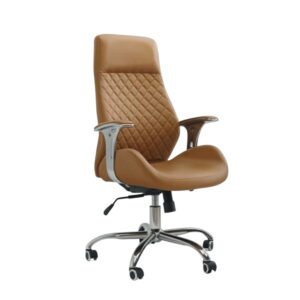 JENT 3038 كرسي مكتب متحرك جلد مرن