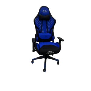 JENT 3053 G/BL - كرسى جيمنج قماش أزرق اللون