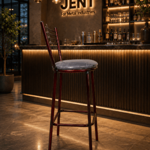 JENT 3016 - كرسى بار ثابت معدن