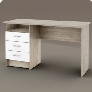 Jent 6019 مكتب موظف مزود بوحده ادراج جانبيه