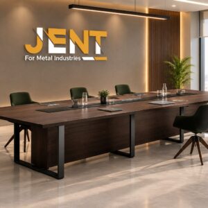 Jent 6015 ترابيزه اجتماعات كبري 4.5 متر * 1.2 متر