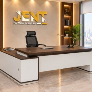 Jent 6036 مكتب مدير العصري تصميم انيق ووحده ادراج متعدده