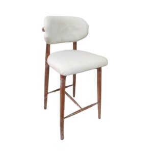 JENT 3120 WT / كرسي بار ريكا لون ابيض